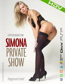 Simona in #295 - Private Show video from HEGRE-ART VIDEO by Petter Hegre