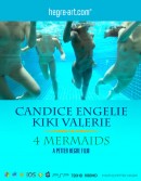 Candice & Engelie & Kiki & Valerie in #428 - 4 Mermaids video from HEGRE-ART VIDEO by Petter Hegre