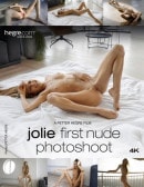 Jolie First Nude Photo Shoot video from HEGRE-ART VIDEO by Petter Hegre