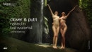 Clover And Putri Naked In Bali Waterfall