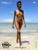 Nyx Kenyan Beach Body video from HEGRE-ART VIDEO by Petter Hegre