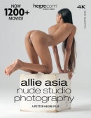 Allie Asia Nude Studio Photography