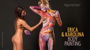 Erica & Karolina in Body Painting gallery from HEGRE-ART by Petter Hegre