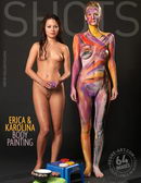 Erica And Karolina in Body Painting gallery from HEGRE-ART by Petter Hegre
