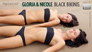 Gloria & Nicole in Black Bikinis gallery from HEGRE-ART by Petter Hegre