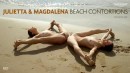 Julietta + Magdalena in Beach Contortions gallery from HEGRE-ART by Petter Hegre