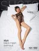 Alya in Black Mesh Swimsuit gallery from HEGRE-ART by Petter Hegre