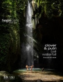 Clover & Putri in Bali Waterfall gallery from HEGRE-ART by Petter Hegre