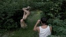 Nude Photoshoot In Public With Crazy Blonde Girl