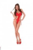 Little Caprice in Red Is My Color gallery from ISTRIPPER