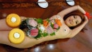 The Office Lady Yuna Hirose Is Used Like A Sushi Plate video from JAPANHDV