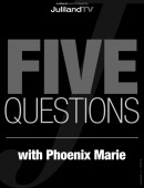 Five Questions with Phoenix Marie video from JULILAND by Richard Avery