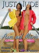 Anna & Maria in Boat gallery from JUST-NUDE by Alexander Fedorov