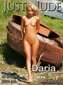 Daria in Boat gallery from JUST-NUDE by Alexander Fedorov