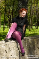 Monica in In Purple Pantyhose gallery from LEGSFACTOR