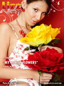 Lizzie in My Lovely Flowers gallery from LIZZIE-SECRET by Filip Fau