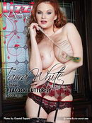 Tarra White in Peacock Butterfly gallery from LIZZIE-SECRET by Chantal Duparc