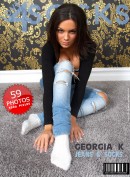 Georgia K in Jeans & Socks gallery from LOVE4SOCKS