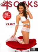 Yamit in All White gallery from LOVE4SOCKS