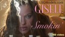 Giselle in Smokin' video from LSGVIDEO