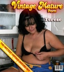 Terese in This Elderly Lady Is Turned On By Cooking video from MATURE.NL