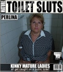 Perlina in I Fuck My Bizarre Step Grandma On The Toilet In Her Mouth. video from MATURE.NL