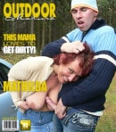 Luca in Saggy Tits Granny Dogging video from MATURE.NL