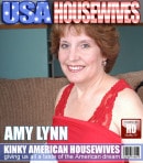 Amy Lynn in American Granny With A Slim Body Sucking A Big Black Cock video from MATURE.NL