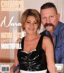 Nura in Mature Cleaning Lady Gets Fucked In Ass And Pussy And Gets A Creampie video from MATURE.NL