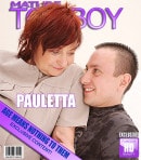 Pauletta M in Hairy Mom Gets Fucked By A Toyboy video from MATURE.NL