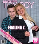 Evalina Z in Sexy Blonde MILF With Saggy Boobs Sucks Off Toyboy And Gets Her Shaved Pussy Fucked video from MATURE.NL