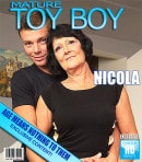 Nicola E in Horny Grandma Loves Sucking Her Toyboy's Dick And Gets Fucked Hard. video from MATURE.NL