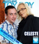 Celeste in Horny Cougar Sucks Cock And Gets Fucked Hard By Her Younger Stud video from MATURE.NL