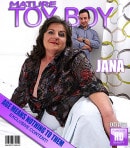 Jana in Mature Mother With Giant Natural Tits, Loves To Get Dirty With Her Toyboy video from MATURE.NL