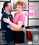 Katalina & Leslie Taylor in Horny Grandma Sucks Cock And Gets Her Granny Pussy Slammed By A Much Younger Man from MATURE.NL