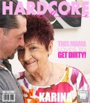Karina W in Fucking The Granny Next Door video from MATURE.NL
