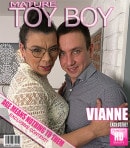 Vianne in Horny Housewife With Hairy Armpits And Pussy Fucks Her Toyboy video from MATURE.NL