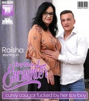 Raisha E in Tall, Curvy And Big Breasted Mature Lady Having Great Sex With Her Studying Toy Boy video from MATURE.NL