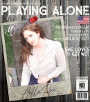 Naughty Red Mom Aella Rae Loves Playing In Bath With Her Shaved Pussy