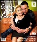 Marina T in Horny Granny Seducing A Young Man For Her Own Filthy Pleasures video from MATURE.NL
