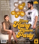 Hairy Mature Gerda Ice Is Having A Big Party With Cock And Balloons