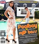 Toyboy Josh Is Fucking His Hairy MILF Boss Sahara Knite At The Pool!
