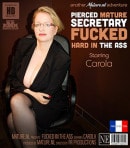 Carola in Pierced Mature Secretary Is Getting A Hard Anal Fuck video from MATURE.NL