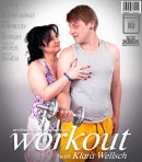 Klara Wellsch in Cougar Makes Her Stepson Sweat While She Fucks Him video from MATURE.NL