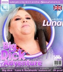 Luna Is A BBW British Cougar With A Naughty Taste For Big Black Cocks