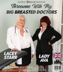 Big Breasted Female Doctors Lady Ava & Lacey Starr Help Out Their Patient video from MATURE.NL