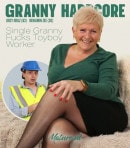 Busty UK Granny Juicy Joolz Gets Plowed By The Construction Worker