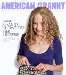 American Granny Shows Off Her Lingerie And Shaved Granny Pussy!