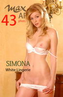 Simona in White Lingerie gallery from MAXARCHIVES by Max Iannucci