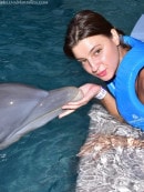 Kisses With Dolphins